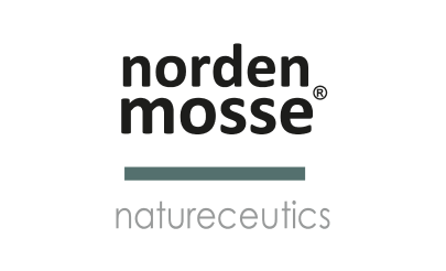 Logotipo de norden mosse natureceutics, marca con la que trabaja el Centro estético Gemma Romero, Tomares.